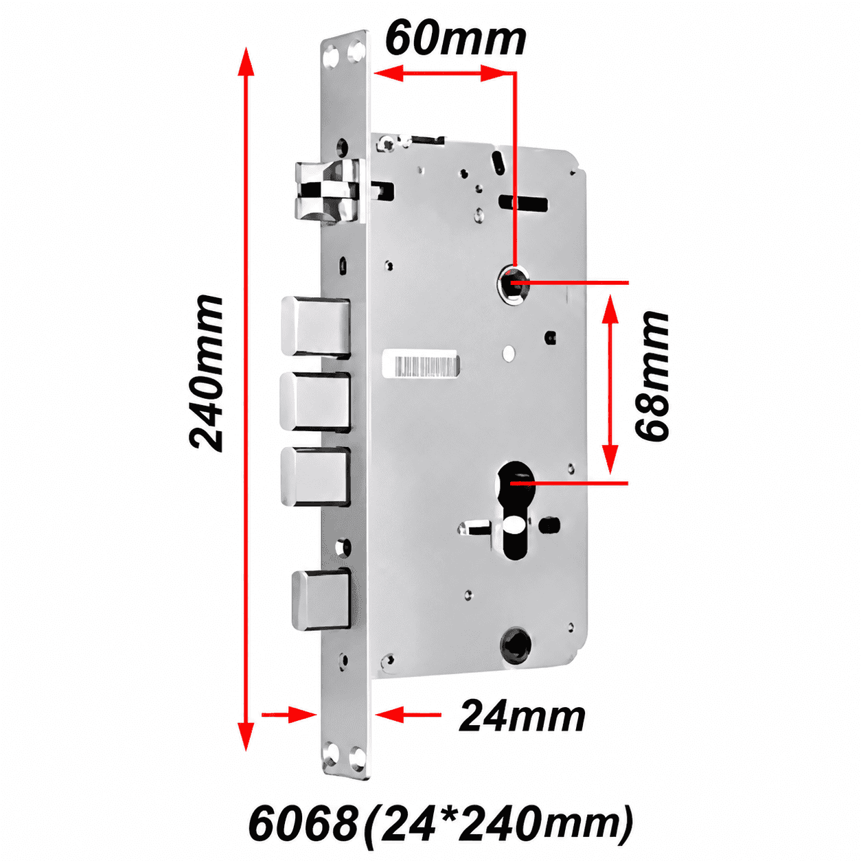 Sydney Digital Smart Locks - Trojan Mortice Lock (24X240) Trojan Mortice Lock (24X240)