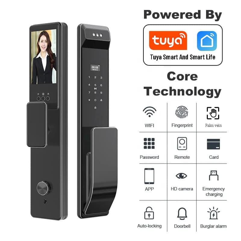 Sydney Digital Smart Locks - Trojan Platinum Curve - Ty17 Trojan Platinum Curve - Ty17 - Image 2