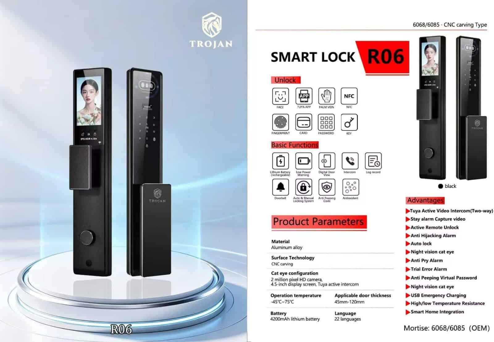 Sydney Digital Smart Locks - Trojan Platinum Prime Smart Lock- R06 Trojan Platinum Prime Smart Lock- R06 - Image 3